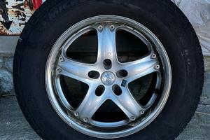 4 cerchi in lega + pneumatici 235 65 17 michelin