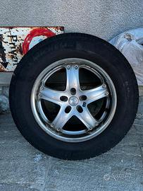 4 cerchi in lega + pneumatici 235 65 17 michelin