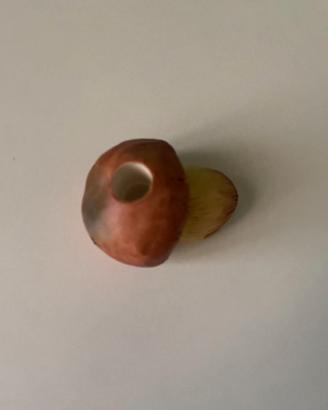 PORTASTUZZICADENTI A FORMA DI PECORA IN CERAMICA