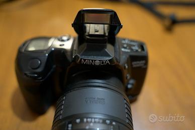 Minolta dynax 500si con Sigma 70-210