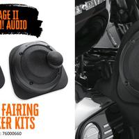 Boom audio speekers lower fairing Harley Davidson