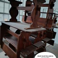stock tavoli e sedie 