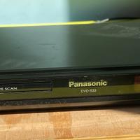 Panasonic Lettore dvd s33 con telecomando