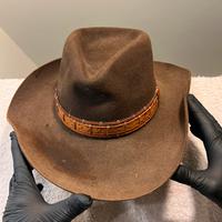 Cappello Panizza Vintage stile Western come nuovo