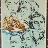 Cartolina cinematografica avventurieri di Plymouth