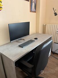 SCRIVANIA moderna con cassetti + SEDIA ufficio