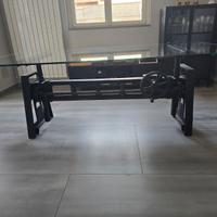Sala da pranzo stile industriale