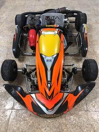 Mini kart CRG Black Mirror 2021 con motorTm 60 gr3