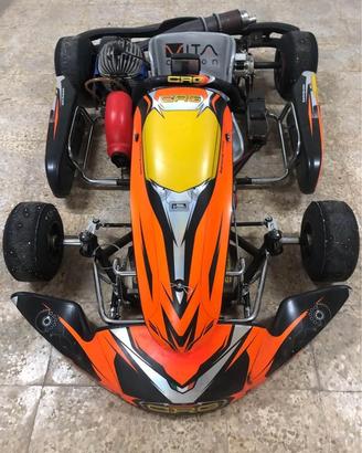 Mini kart CRG Black Mirror 2021 con motorTm 60 gr3
