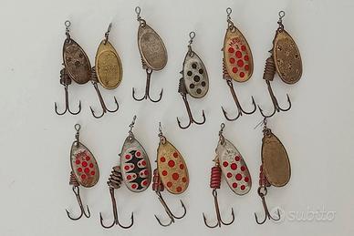 cucchiaini da pesca vintage