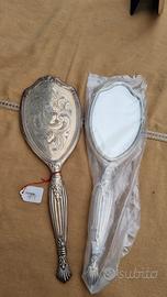 Specchio portatile vintage argento - Arredamento e Casalinghi In vendita a  Cuneo
