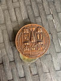 Medaglia in bronzo universita di bologna