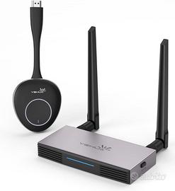 Trasmettitore e Ricevitore Wireless HDMI 4K, YEHUA