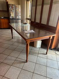 Tavolo puro legno con termovetro Scavolini