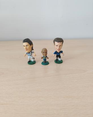 Lotto 3 Statuine Calciatori Vintage