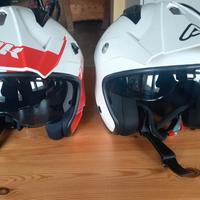 Casco moto trial aperti