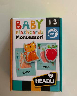 Baby flashcards Montessori