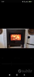 cammino a legna ventilato 