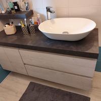MOBILI BAGNO DESIGN  misure 136x51x56