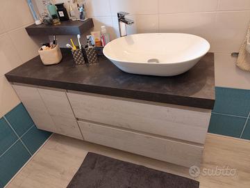 MOBILI BAGNO DESIGN  misure 136x51x56