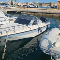 Barca semicabinata rio onda 500 fuoribordo