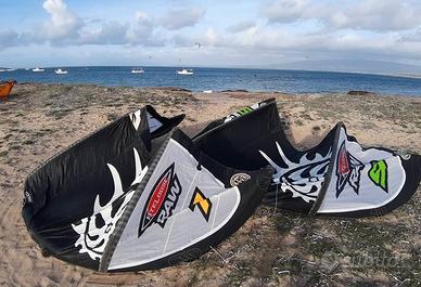 kiteloose raw 4 vele kitesurf 