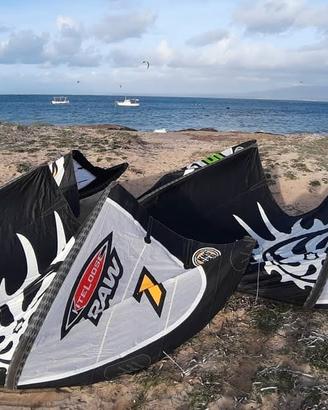 kiteloose raw 4 vele kitesurf 