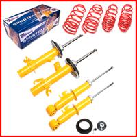 4 Ammortizzatori Sportivi Mini One Cooper R50 -3cm