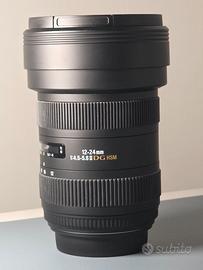 Sigma 12-24 4.5-5.6 ii dg HSM CANON