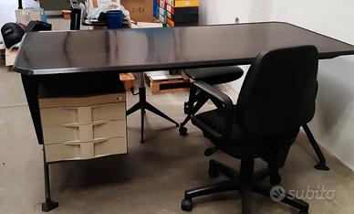 scrivania olivetti arco design grande