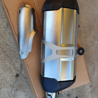 Scarico originale bmw gs 1250 con paracalore