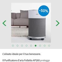 Purificatore d'aria folletto