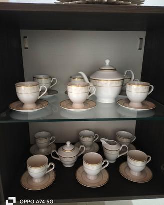 servizio da thè  rosenberg fine porcelain  codette