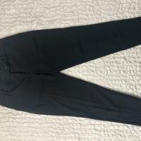 Pantalone nero elegante mezza vita