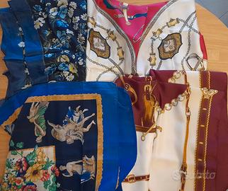 Foulard 100% seta Made in Italy