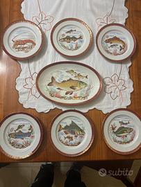 Piatti pesce porcellana Seltmann Bavaria