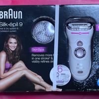 Braun Silk-épil 9 Epilatore Wet & Dry Skin Spa