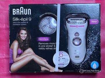 Braun Silk-épil 9 Epilatore Wet & Dry Skin Spa