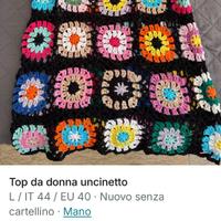 Top uncinetto