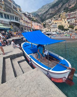Gozzo Sorrentino Fratelli Aprea in legno