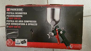 Pistola verniciatura ad aria compressa  Parkside