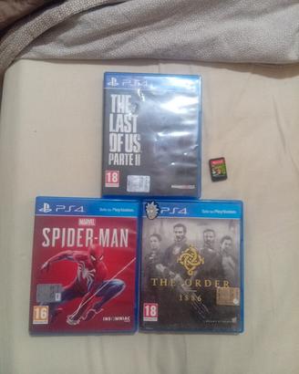 Giochi PS4, Nintendo switch (leggere la descrizi)