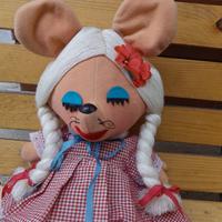 Topo Gigio femmina pupazzo anni 70