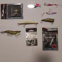 PESCA ESCHE ARTIFICIALI SPINNING EGING