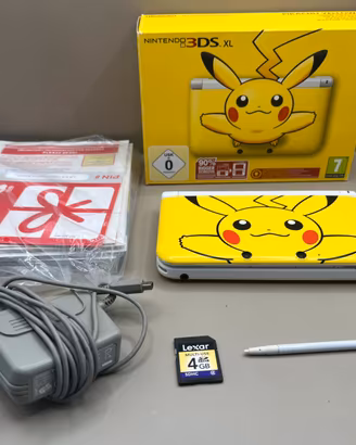 Nintendo 3Ds XL Console Edizione Pikachu Limited