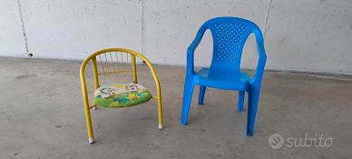 Sedie bimbi colorate cartoni animati sedia bambino
