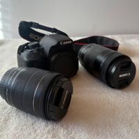 CANON EOS 700D + 2 OBIETTIVI