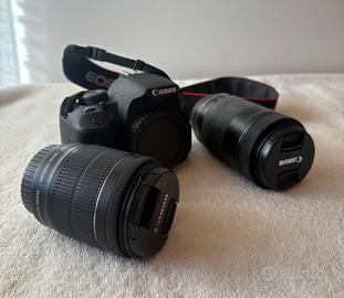 CANON EOS 700D + 2 OBIETTIVI
