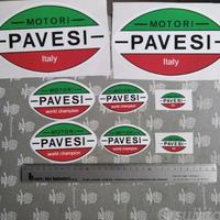 adesivi motori pavesi Go kart