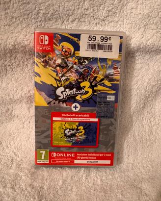 Splatoon 3-Nintendo Switch+DCL+Nintendo online